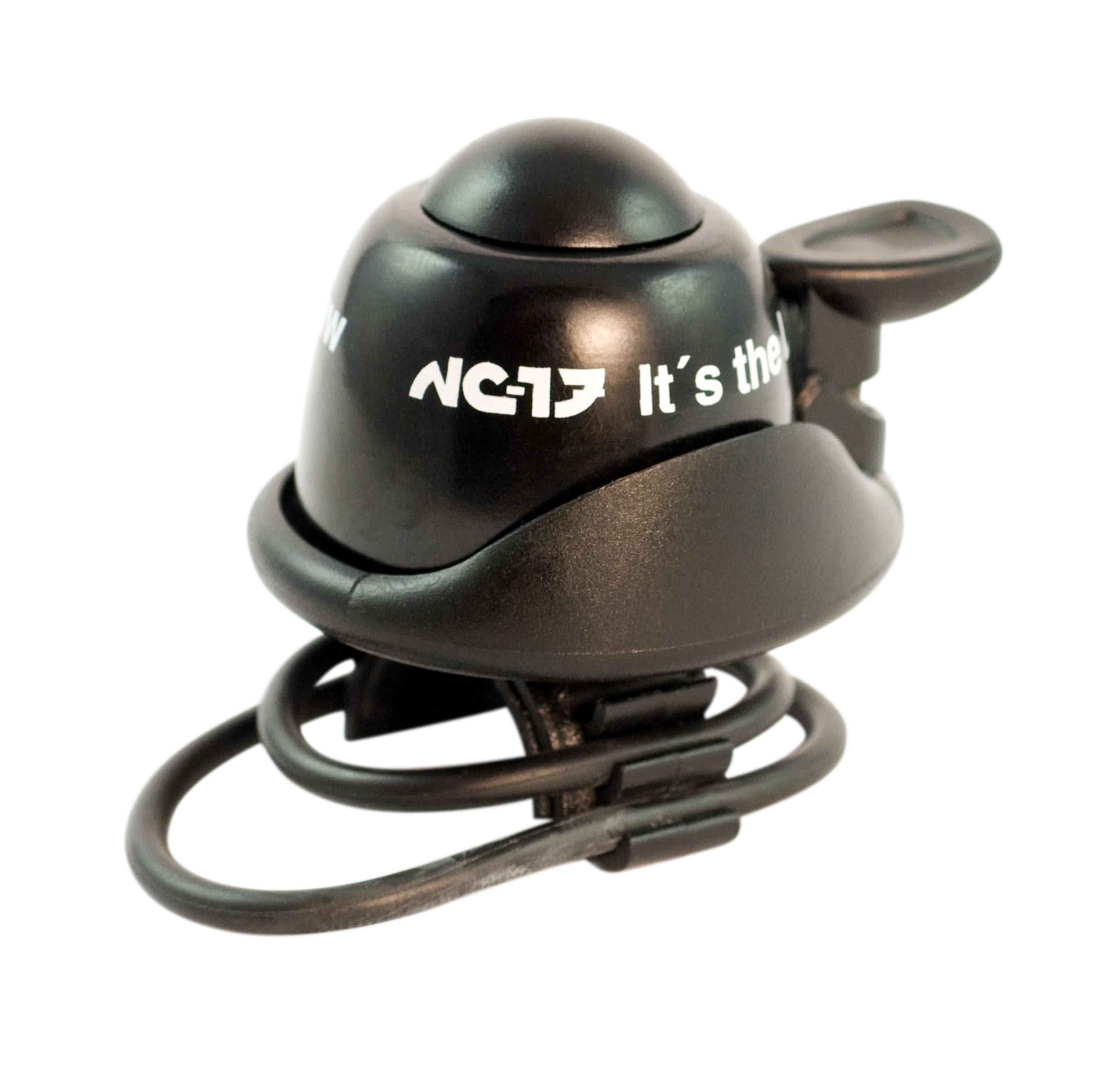 NC-17 Safety Bell Klingel schwarz 1Stück<br/>Abgabe nur 10; 20: 30 usw.... Stück.<br/>  