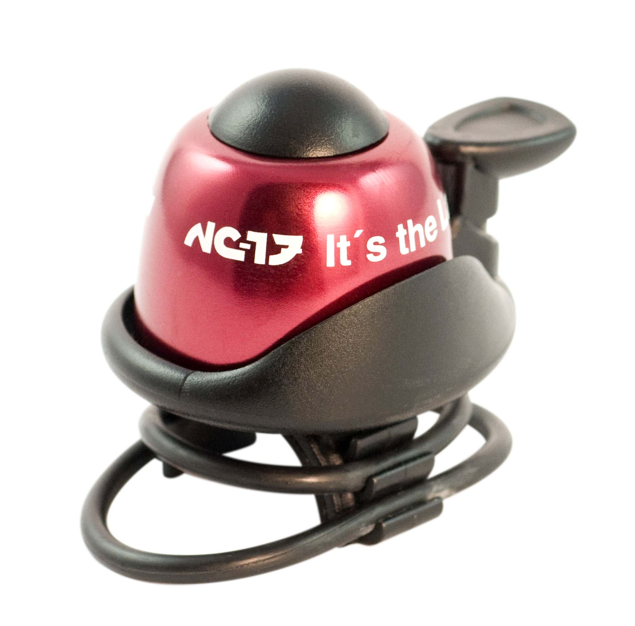 NC-17 Safety Bell Klingel rot 1 Stück<br/>Abgabe nur 10; 20: 30 usw.... Stück.<br/>  