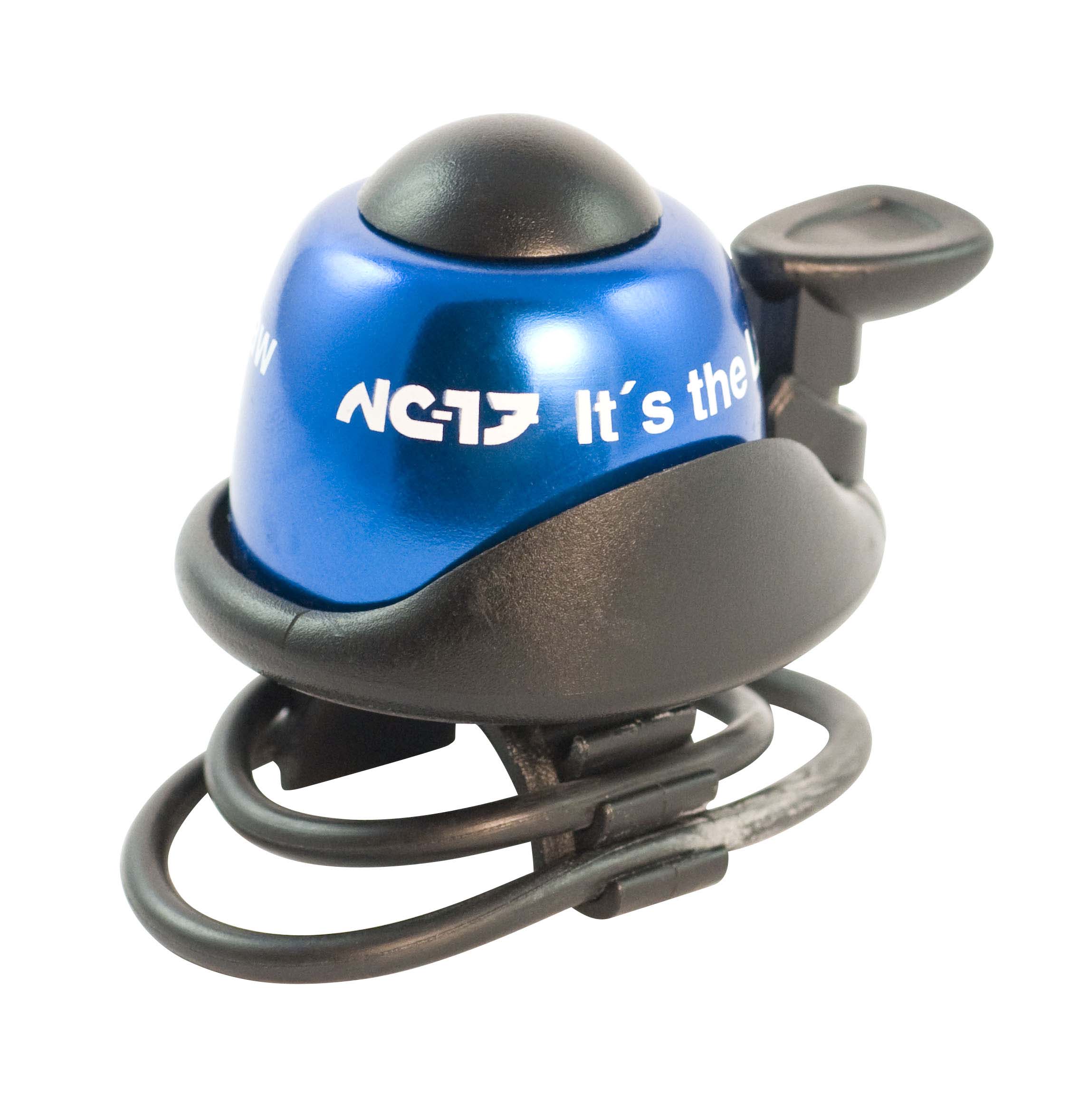 NC-17 Safety Bell Klingel blau 1 Stück<br/>Abgabe nur 10; 20: 30 usw.... Stück.<br/>  